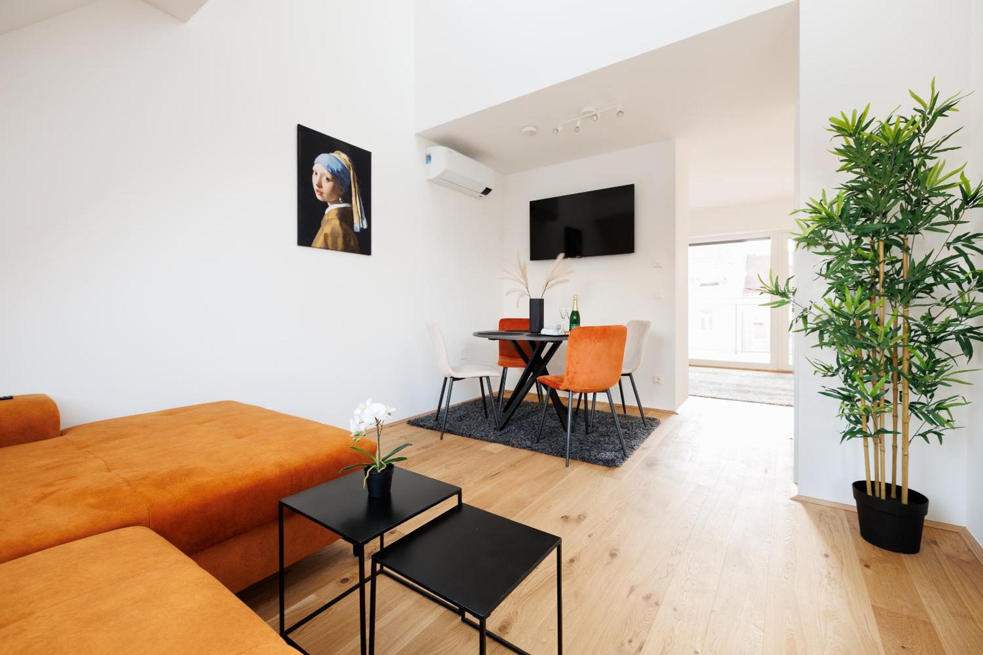 Symphony Apartments 42 - Modern Loft With Terrace And Grill In Central Location Wien Exteriör bild