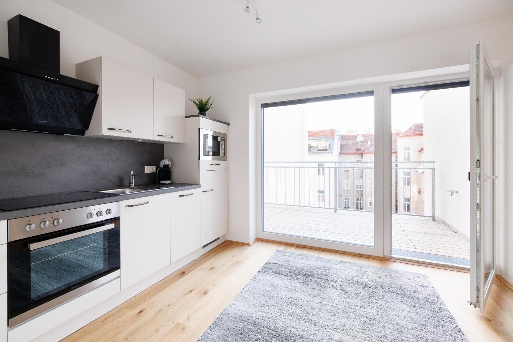 Symphony Apartments 42 - Modern Loft With Terrace And Grill In Central Location Wien Exteriör bild
